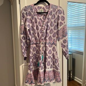 Bell dress - paisley summer dress